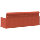 SOFA za 3 osobe Crvena narančasta 220 x 81 x 82 cm | shoptok.hr