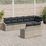  Set vrtnih kauča Set od 8 Siva Ratan Set vrtnih kauča | shoptok.hr