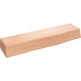  Zidna polica svjetlosmeđa 40 x 10 x 6 cm od obrađene hrastovine | shoptok.hr