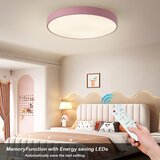  Brilagi - LED prigušiva stropna svetiljka POOL LED/60W/230V 3000-6000K 60 cm ružičasta + daljinski upravljač | Eponuda.com
