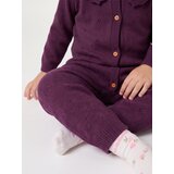 Sinsay Pamučna jednodijelna pidžama za bebe s volanom i ažurnim uzorkom | shoptok.hr