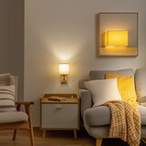  Brilagi - Zidna lampa NUBILA WOOD 1xE27/25W/230V hrast/svetlo braon | Eponuda.com