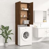 Ormarić za perilicu rublja boja smeđeg hrasta 64x25 5x190 cm | shoptok.hr
