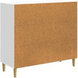  Kreveta Bijela visokog sjaja 89 x 34,5 x 80 cm | shoptok.hr