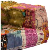  Modularni tabure za 2 osobe od tkanine s patchworkom | shoptok.hr