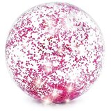 Intex lopta za plažu sa šljokicama, roze Cene