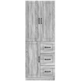  Set ormara 2 kom. Siva Sonoma Konstruirano drvo - Sivi hrast sonoma | shoptok.hr