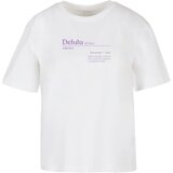 Mister Tee Women's T-shirt Delulu Definition white | shoptok.hr