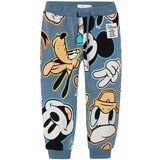 name it Hlače 'JIMBO' dimno modra / svetlo oranžna / črna / bela | Shoptok.si