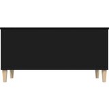  Stolić za kavu crni 90 x 44 5 x 45 cm od konstruiranog drva | shoptok.hr