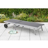 Gardenson Vrtni Ležalnik Tessin, Črna | Shoptok.si