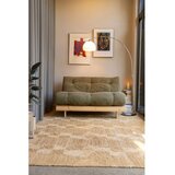 Karup Zelena raztegljiva sedežna garnitura iz rebrastega žameta 140 cm Roots – | Shoptok.si