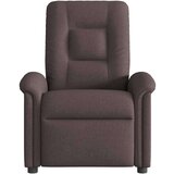 Električni naslanjač temno rjavo blago, (21824887) | Shoptok.si