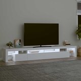 TV ormarić s LED svjetlima bijeli 260 x 36,5 x 40 cm | shoptok.hr