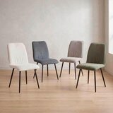 Stylife STOL, kovina, tekstil črna, bež | Shoptok.si