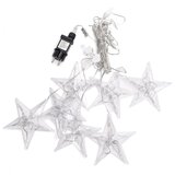 Aigostar LED vanjski božićni niz 70xLED/230V 1,2x1m IP44 topla bela zvezde | Eponuda.com
