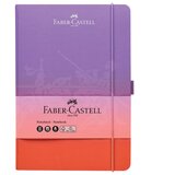  NOTES 14,5X21 CM KARO 96 L 100 G S GUMICOM FLOW FABER CASTELL 10 284 662 CRVENO-LJUBIČASTI | shoptok.hr