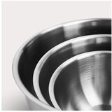 FABINI Zdjele u setu 3 kom od nehrđajućeg čelika u srebrnoj boji ø 24 cm Lucca 3.0 – | shoptok.hr