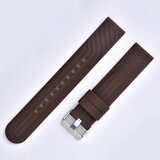 INF Silikonski pašček za uro za Huawei GT3 & iWatch 4 Brown 22 mm, (22131696) | Shoptok.si
