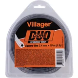 Villager Silk za trimer 2.4mm X 78m (1LB) - Duo core - Četvrtasta nit