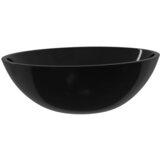 Maison Chic Stekleni Umivalnik - Kopalna umivalnik - Lavabo 50x37x14 cm črne barve, (21684851) Cene