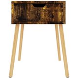 Noćni ormarići 2 kom boja hrasta 40x40x56 cm konstruirano drvo | Eponuda.com
