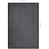 Otirač antracit 80 x 120 cm | shoptok.hr