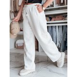 DStreet Spodnie damskie dresowe wide leg DRESMOOD PREMIUM ecru Cijene
