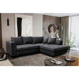 Livetastic KOTNA SEDEŽNA GARNITURA, velur siva | Shoptok.si