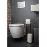 Wenko crni stalak za toalet papir Matt | shoptok.hr