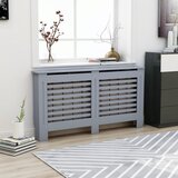 vidaXL pokrov za radijator antracit 152 x 19 x 81 cm mdf | shoptok.hr