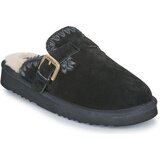 Mou Cokli SUEDE SHEEPSKIN CLOG ESKIMO Črna | Shoptok.si
