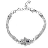 INF Zapestnica Evil Eye Silver, (21247852) Cene
