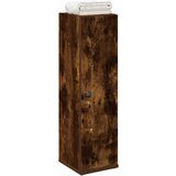 vidaXL Kopalniška omarica z držalom za zvitke dim. hrast 20,5x22x72 cm | Shoptok.si