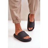 Boto PE1 Women's Lightweight Foam Slippers On Thick Sole Black Querceria | Shoptok.si