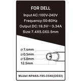 Gembird (DE03) ** PUNJAC ZA 65W-19.5V-3.34A, 7.4X5.0MM BLACK PIN (749 ALT=DE10) (NPA65-195-3340) | Eponuda.com