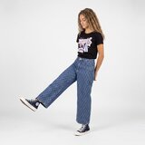 Guess Jeans flare CULOTTE COMFORT DENIM 4G LASER Modra | Shoptok.si
