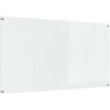 vidaXL Kuhinjska obloga Prozorna Kaljeno steklo 110 x 60 cm Vzdržljiva | Shoptok.si