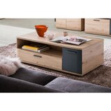 Livetastic KLUBSKA MIZA, antracit, barve hrasta | Shoptok.si
