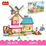 Cogo kockice-girls kolekcija: odmaralište - vetrenjača. 658 delova. ( 93397 ) Cene