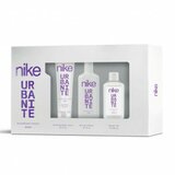 Nike urbanite woman gourmand street lila poklon set (toaletna voda 75ml + gel za tuširanje 75ml + mleko za telo 75ml) nks 018298 Cene