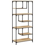  Regal za knjige boja hrasta 81 x 36 x 176 cm konstruirano drvo | Eponuda.ba