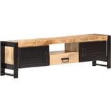 vidaXL TV omarica 140x30x40 cm robusten mangov les | Shoptok.si