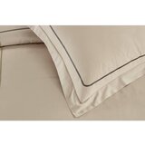 Mila Home Luxury Bež posteljnina za zakonsko posteljo/podaljšana iz renforce bombaža z rjuho/6-delna 240x220 cm Calm of Lines – | Shoptok.si