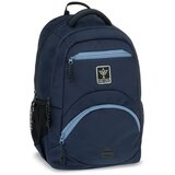 Ars Una Navy temno modra ergonomska šolska torba, nahrbtnik 33x45x24cm | Shoptok.si