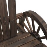  Vrtni dvosjed Adirondack od masivne jelovine | shoptok.hr