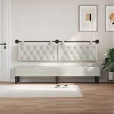  Držeće uzglavlje Zidne Krema 210 x 55 x 7 cm Baršun - Krema 200 cm bez LED | shoptok.hr