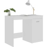  Radni stol bijeli 100 x 50 x 76 cm od konstruiranog drva | shoptok.hr