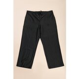 Fenzy Plus Size Hlače Z Elastiko V Pasu, Sive | Shoptok.si