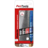 Pentel Marker PenTools Permanent Paint N60, 1,5 – 7 mm, 4 kosi